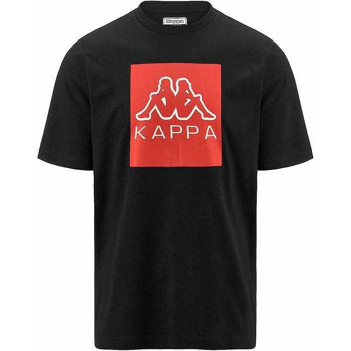 Tricou cu Mânecă Scurtă Bărbați Kappa Ediz CKD Negru