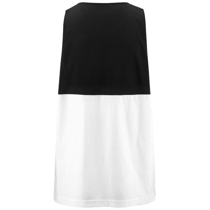 Tricou de Bărbați fără Mâneci Kappa Eric CKD Alb Negru