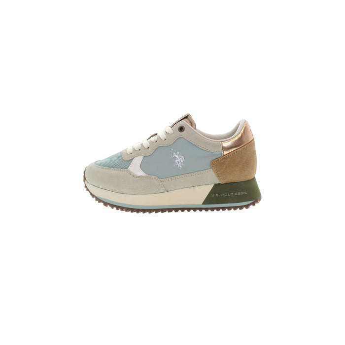 Pantofi sport pentru femei U.S. Polo Assn. SACHA002 LBE TAN01 Albastru
