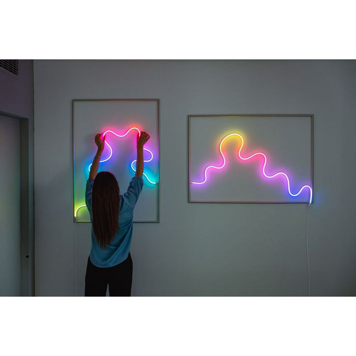 Benzi LED Twinkly TWFL200STW-WEU Alb Negru Multicolor G 15 W 30 W