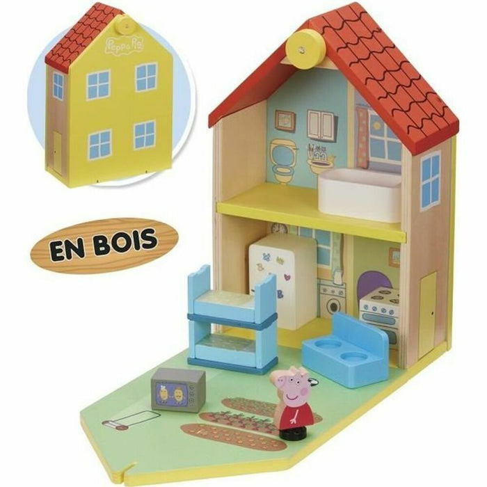Casă în Miniatură Peppa Pig Classic Wooden House Figurină
