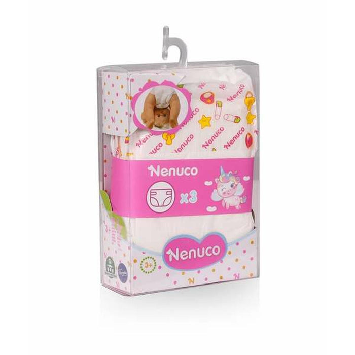 Scutece pentru păpuși Nenuco 3 Piese