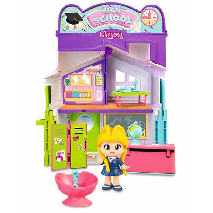 Playset Pinypon Chef & Stylist & High School 3 în 1