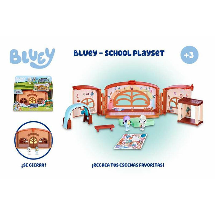 Playset Bluey Chloe Şcoală 35 x 30 x 13 cm