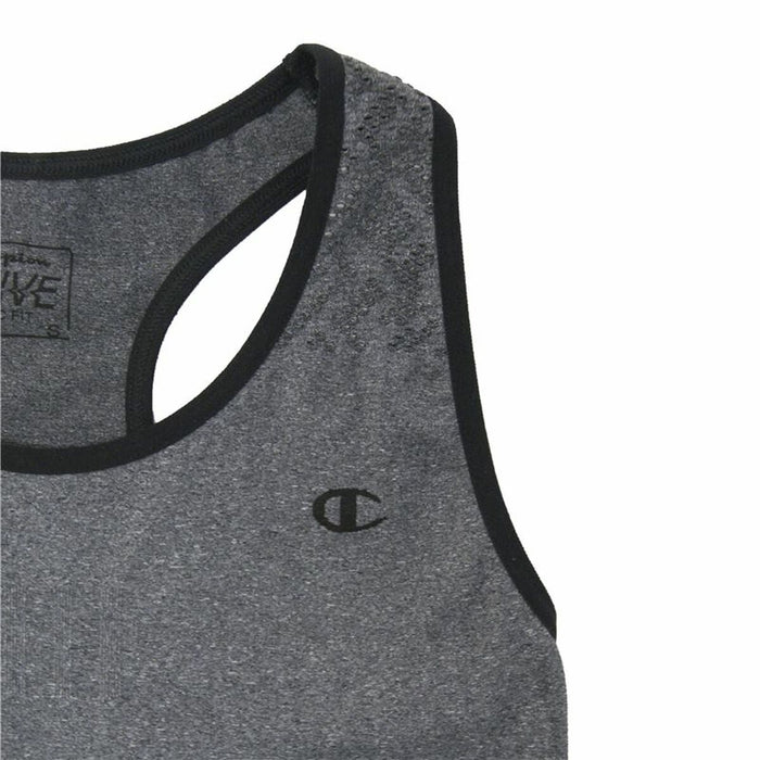Tricou cu Bretele Damă Champion Tank Top Gri