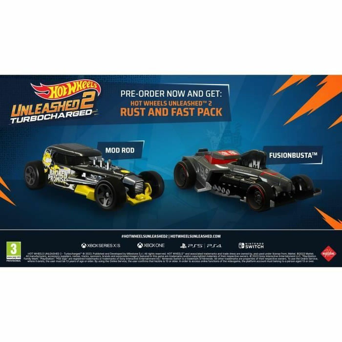 Joc video PlayStation 4 Milestone Hot Wheels Unleashed 2: Turbocharged (FR)