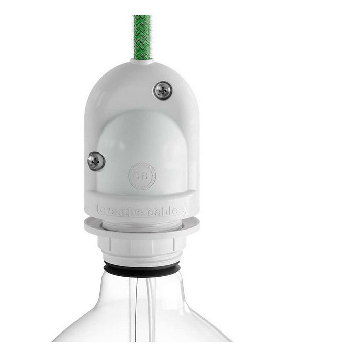 Suporturi de lămpi Alb termoplastic