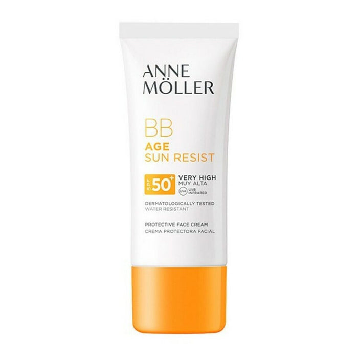 Cremă Hidratantă cu Culoare Âge Sun Rerist BB Cream Anne Möller 90008C (50 ml) SPF	50+ Spf 50 50 ml