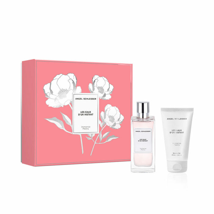 Set de Parfum Unisex Angel Schlesser Les Eaux d'un Instant Immense Peony 2 Piese