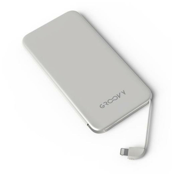 Power Bank GROOVY Alb 4000 mAh