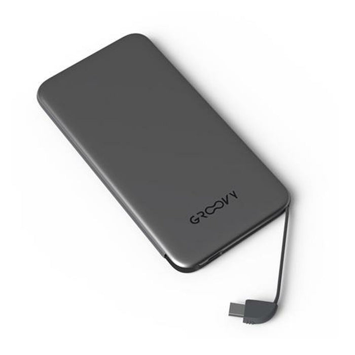 Power Bank GROOVY Gri Gri închis 4000 mAh