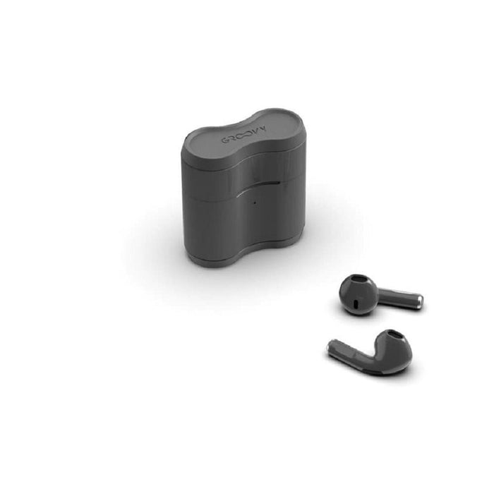 Căști fără Fir GROOVY Bluetooth Alb Gri