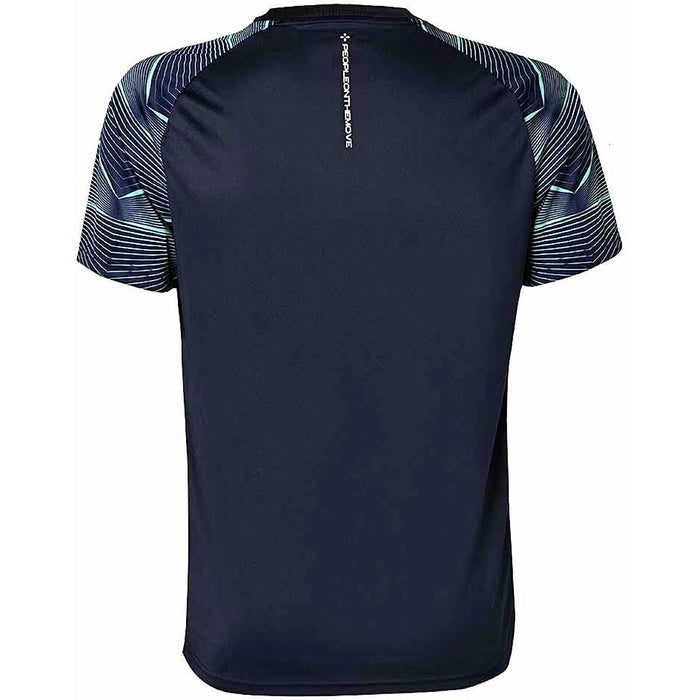 Tricou cu Mânecă Scurtă Bărbați Kappa Eoste Graphik Bleumarin