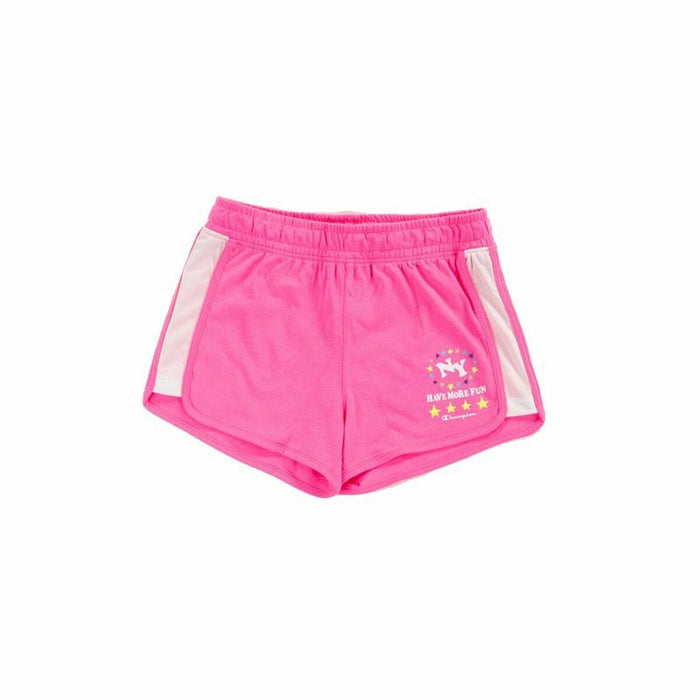 Pantaloni Scurți Sport pentru Copii Champion Roz Fucsia