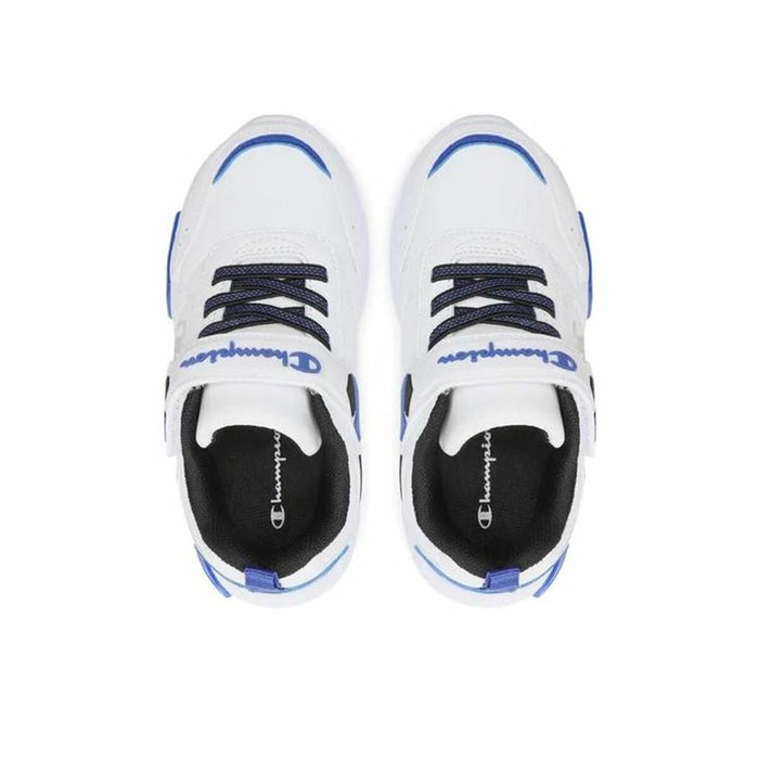 Adidași pentru Copii Champion Low Cut Wave Alb