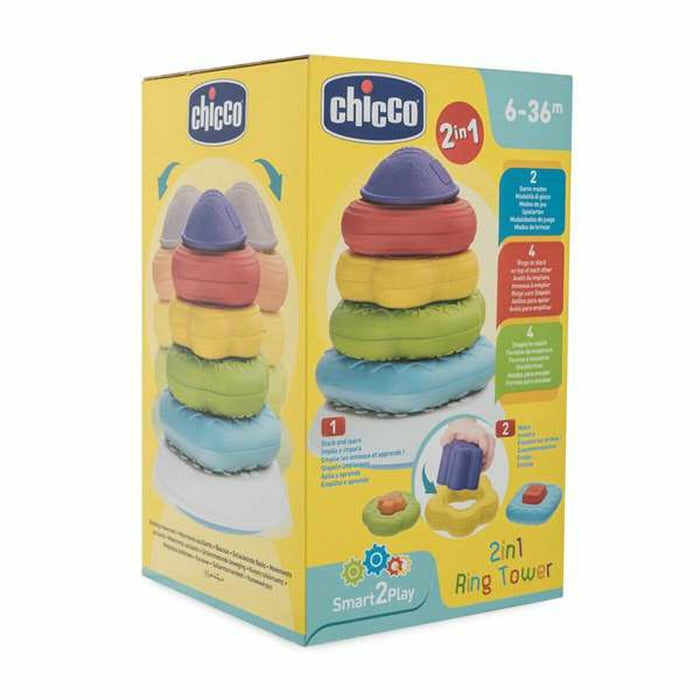 Blocuri Stivuibile Chicco Pyramid Inele