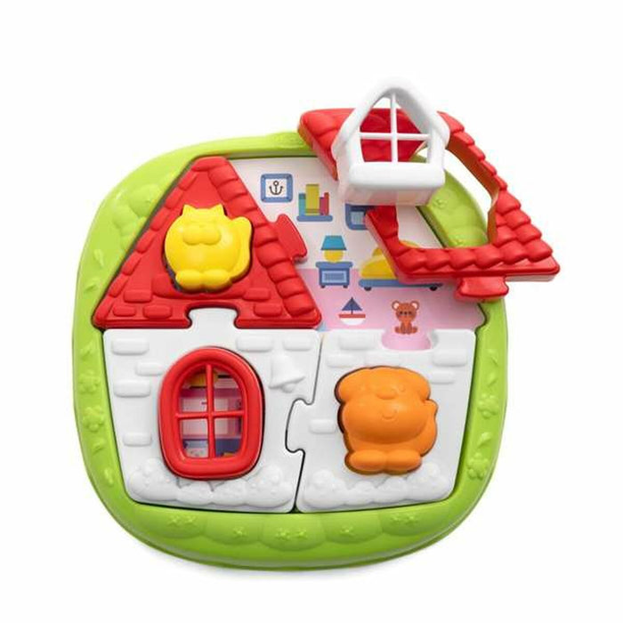 Puzzle 3D Chicco House & Farm 2 în 1 18 Piese 23,2 x 3,7 x 23,2 cm