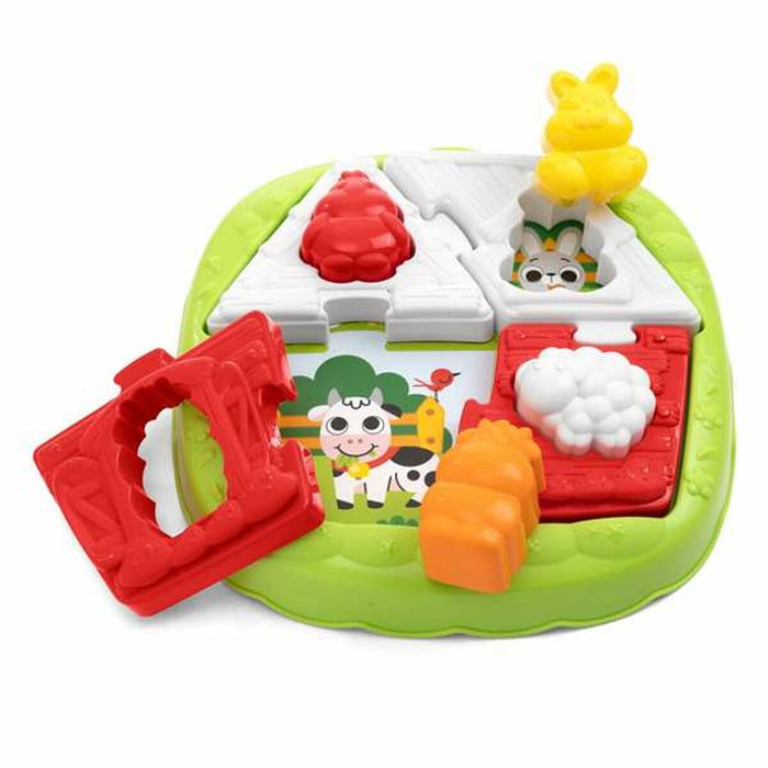 Puzzle 3D Chicco House & Farm 2 în 1 18 Piese 23,2 x 3,7 x 23,2 cm