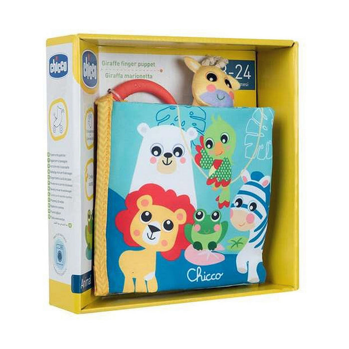 Carte Chicco Giraffe Finger Puppet animale Mâner
