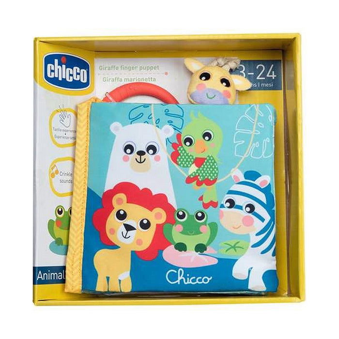Carte Chicco Giraffe Finger Puppet animale Mâner