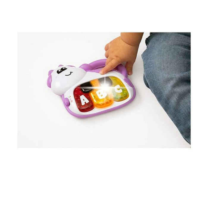 Pian Interactiv pentru Bebeluși Chicco Vacă Lumini cu sunet
