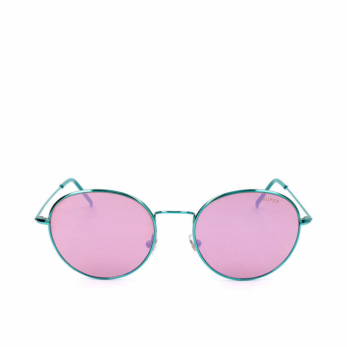 Ochelari de Soare Unisex Retrosuperfuture Wire Mirror Ø 52 mm Verde Albastru deschis