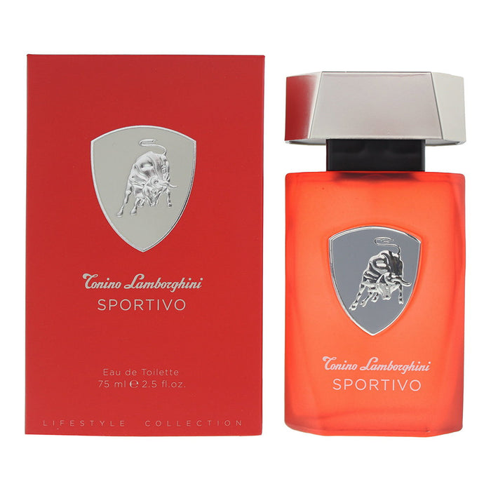 Apă de toaletă Tonino Lamborghini Sportivo, pentru bărbați, 75 ml