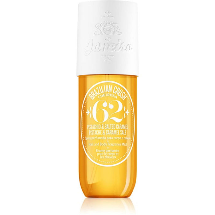 Ceață parfumată pentru păr și corp Sol de Janeiro Brazilian Crush Cheirosa 62, cu fistic și caramel sărat, 240 ml