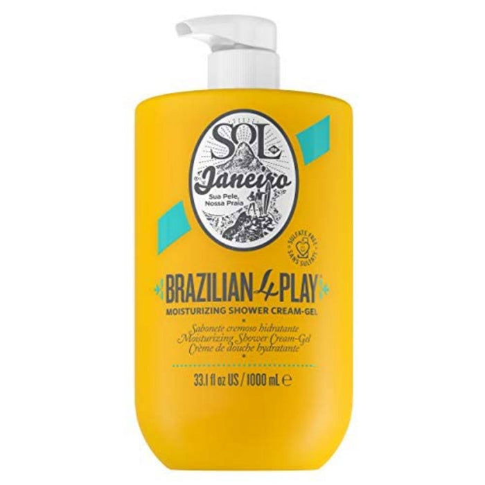 Gel de duș cremos Sol de Janeiro Brazilian 4 Play, hidratant, 1000 ml