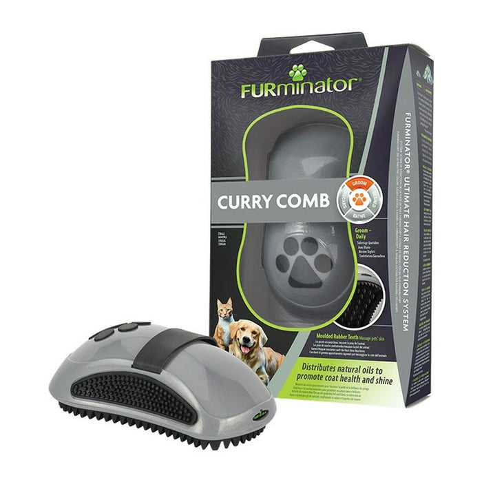 Pieptene Furminator                                 Gumă Negru Cauciuc