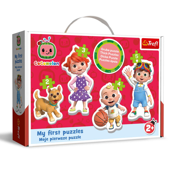 Puzzle Trefl Cocomelon, My First Puzzles, 4 puzzle-uri, 2+ ani