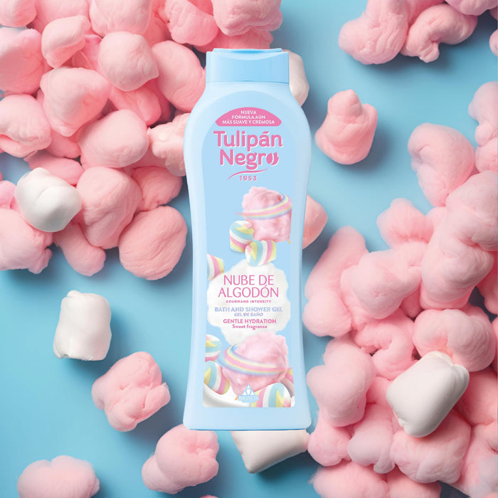 Gel de baie, Tulipán Negro Nube De Algodón, 720 ml, parfum bumbac