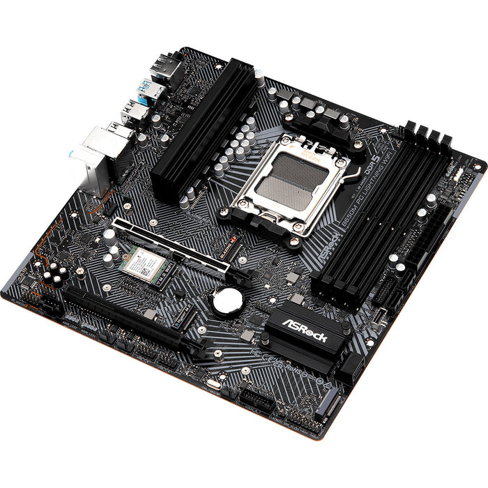 Placă de Bază ASRock B650M PG LIGHTNING WIFI AMD AM5 AMD AMD B650