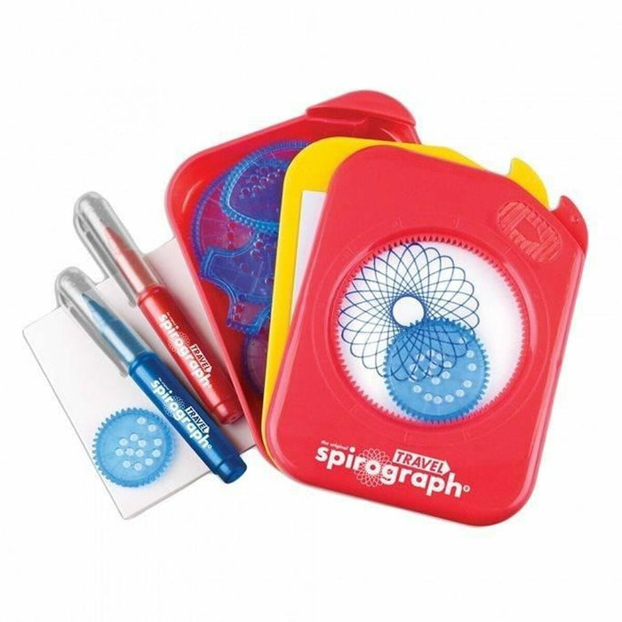 Set pentru desen Spirograph Silverlit travel Multicolor 10 Piese