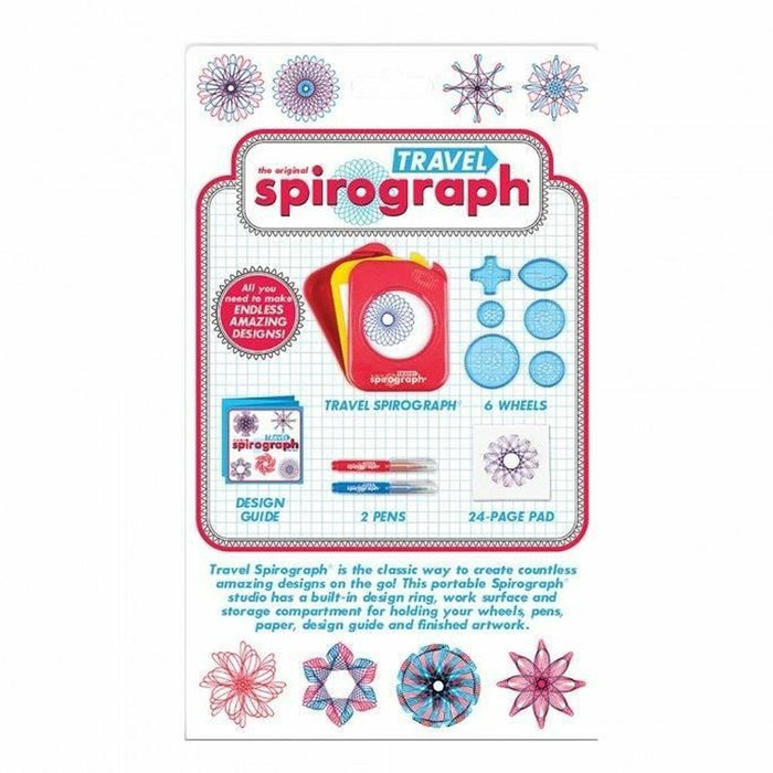 Set pentru desen Spirograph Silverlit travel Multicolor 10 Piese