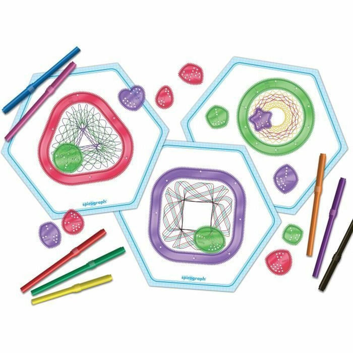 Set pentru desen Spirograph Silverlit Originals Forms Multicolor 25 Piese