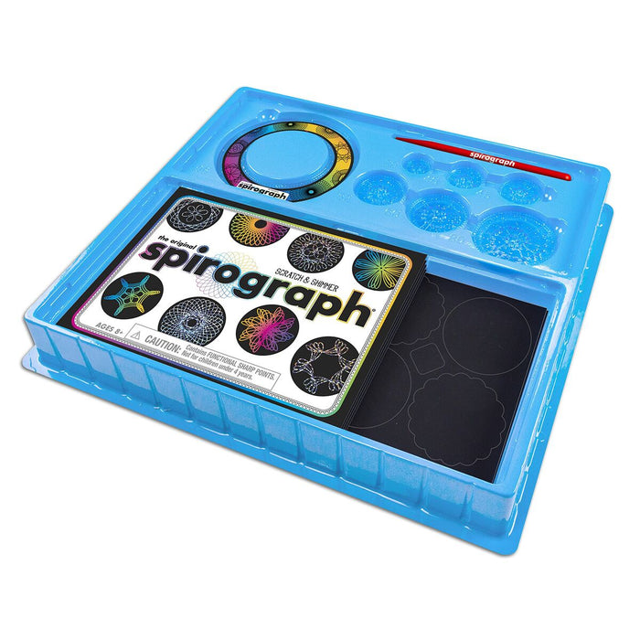 Set pentru desen Spirograph Silverlit Negru