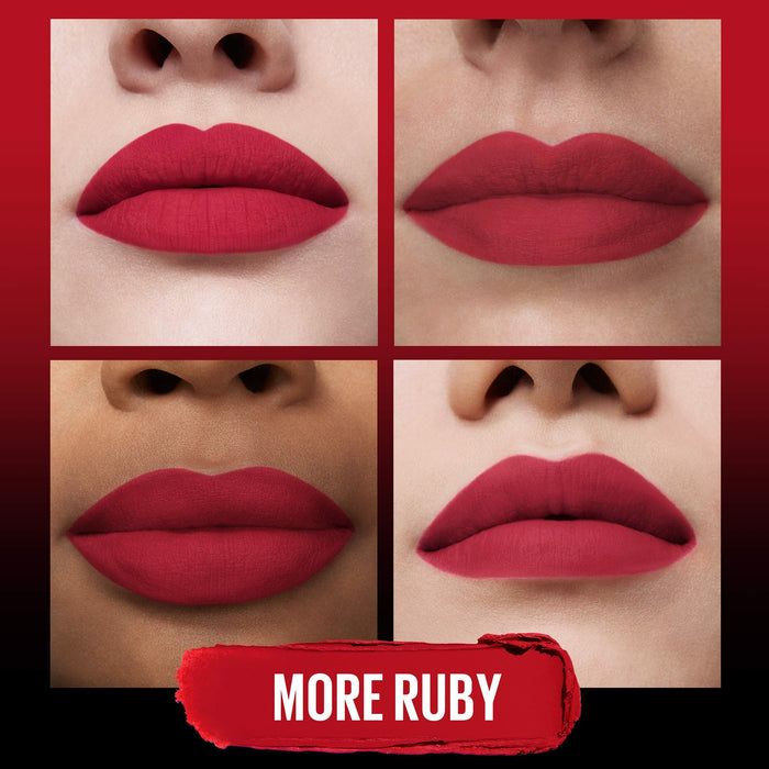 Ruj mat, Maybelline, Color Sensational Ultimatte, Ruby Red