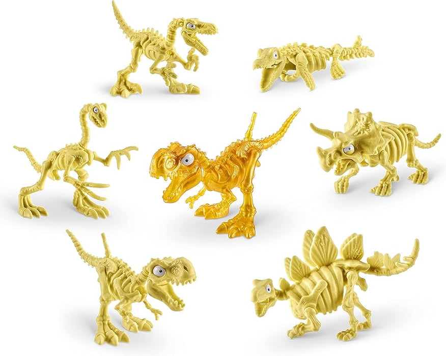 Ou surpriză Zuru Smashers Dino Island Nano Egg, dinozaur de construit, 19 modele de colecționat, 3+ ani
