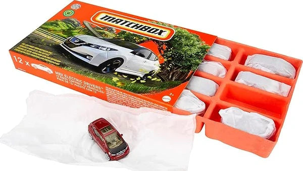Set de mașinuțe Mattel Matchbox, 12 vehicule, modele variate