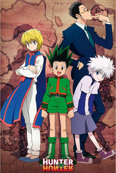 Poster ABYstyle Hunter x Hunter, Heroes, 91,5 × 61 cm