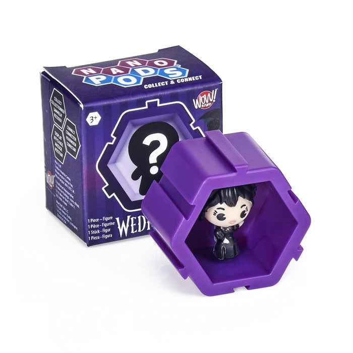 Figurină miniaturală WOWSTUFF Wednesday Nano Pod, diverse modele, 3+ ani