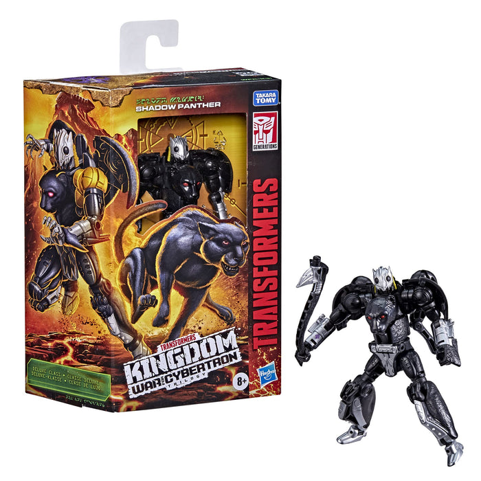 Figurină Transformers Hasbro War for Cybertron: Kingdom, Shadow Panther, 8+ ani