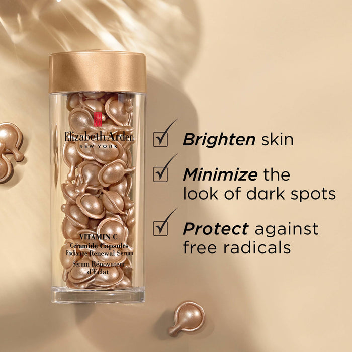 Serum Anti-Aging, Elizabeth Arden, 60 Capsule, Fără Parfum