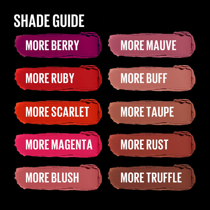 Ruj mat, Maybelline, Color Sensational Ultimatte, Ruby Red