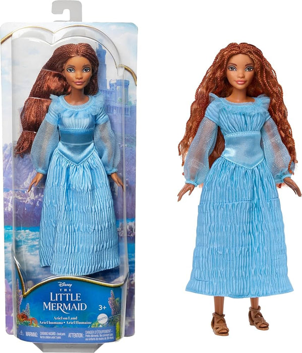 Păpușă Mattel Disney Princess, Mica Sirenă, Ariel pe uscat, 3+ ani