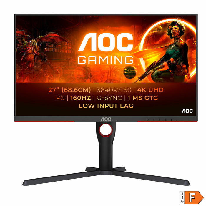 Monitor Gaming AOC U27G3X/BK 4K Ultra HD 27" 160 Hz/s