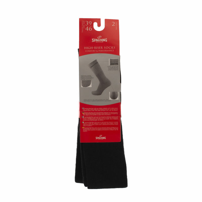 Șosete  C34018 HIGH-RISERS Spalding Negru