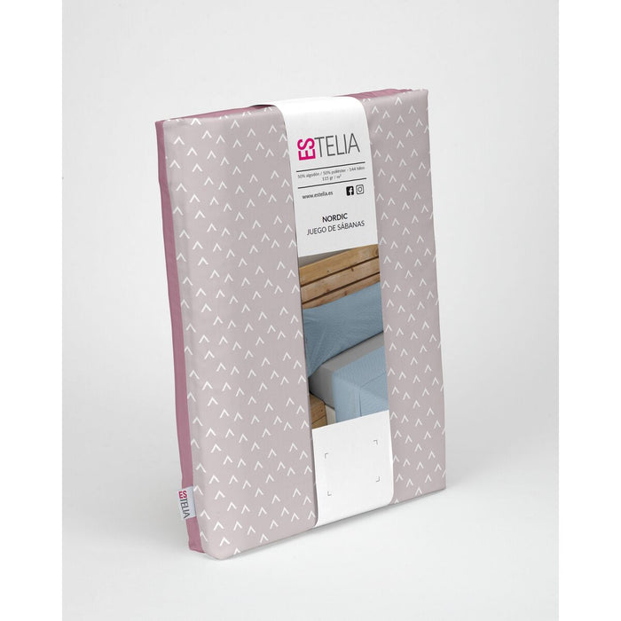 Set de foi Alexandra House Living Estelia Mov Pat 200 4 Piese