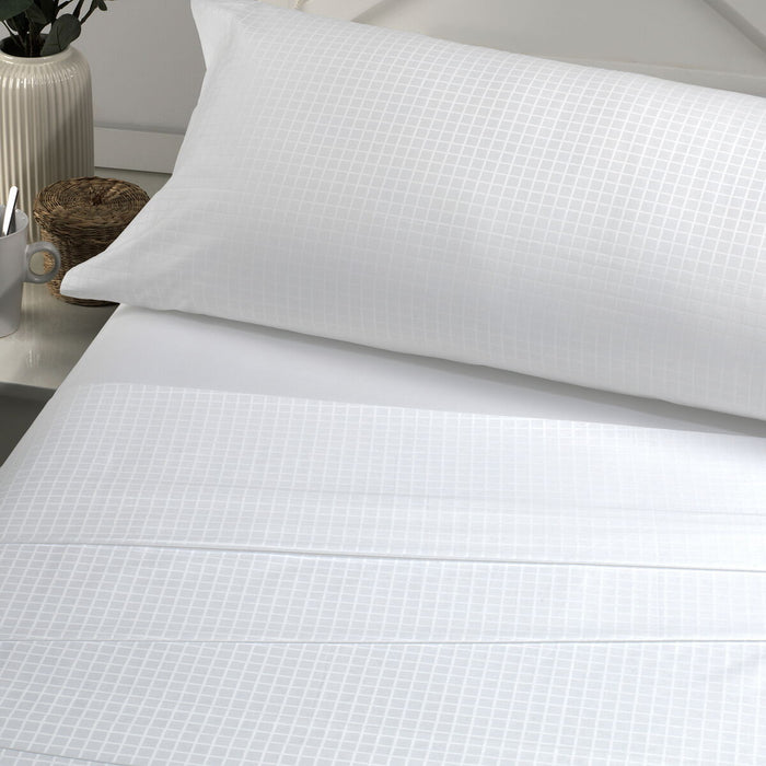 Set de foi Alexandra House Living Atia Alb Pat 105 3 Piese